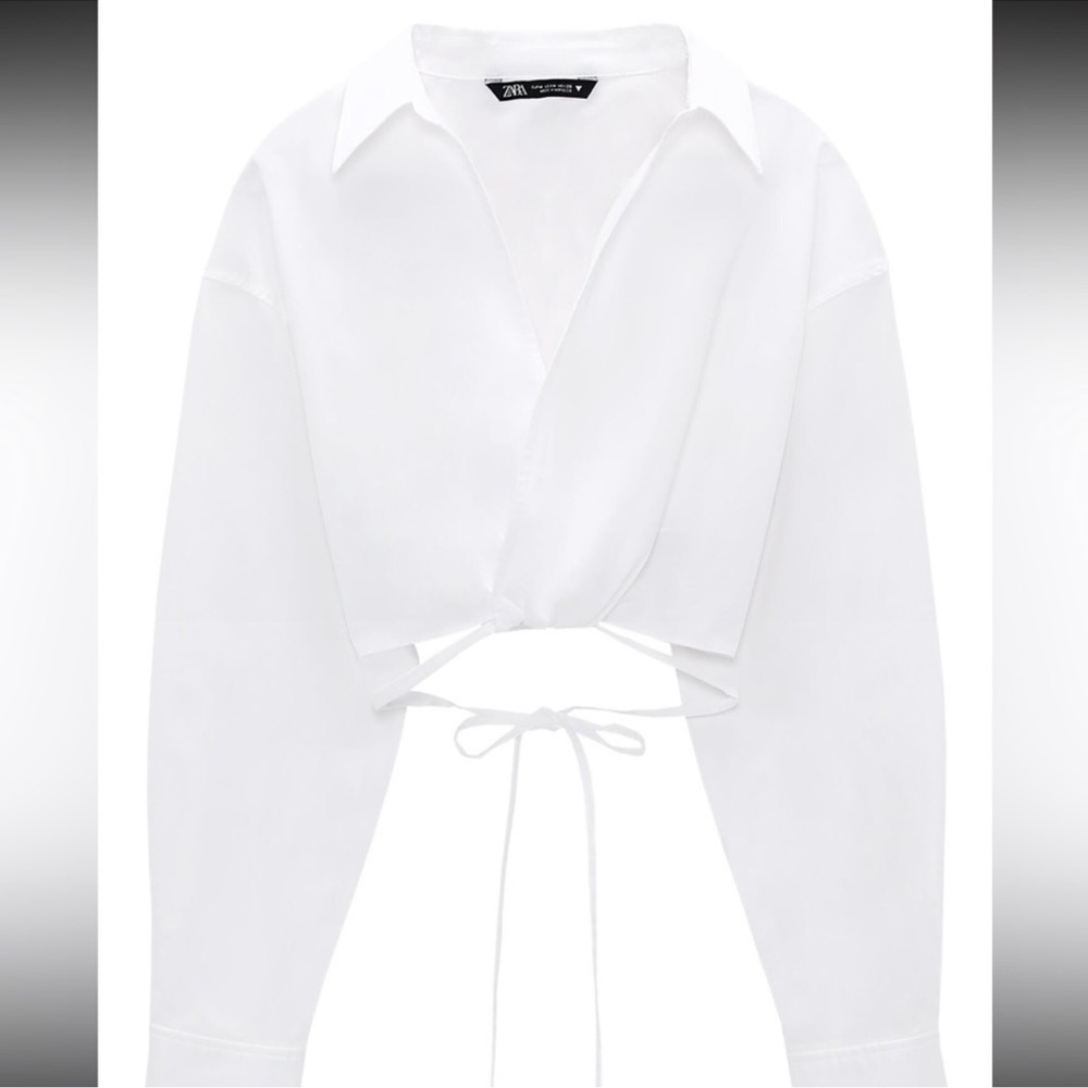 Zara Cropped Blouse